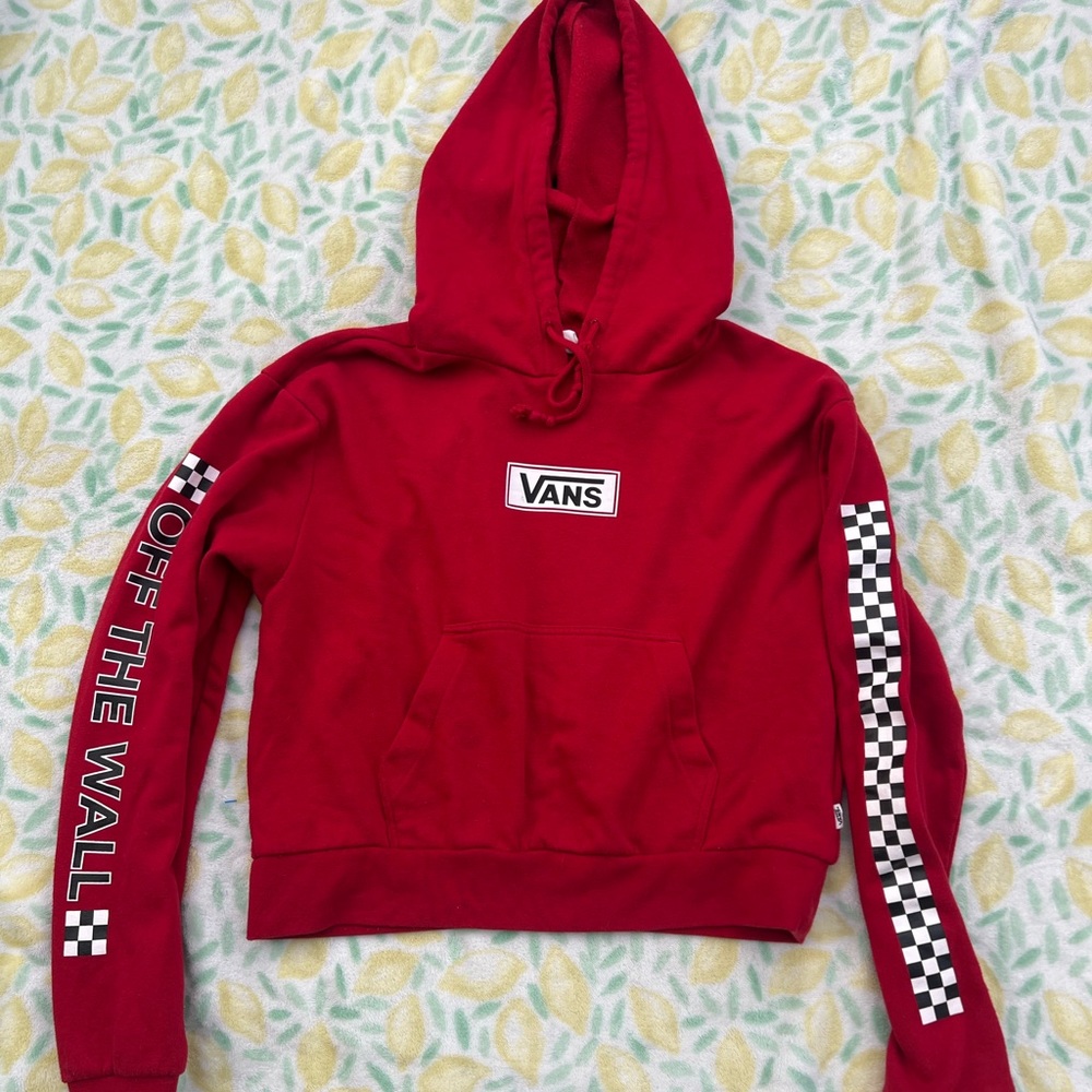 Vans cropped hoodie